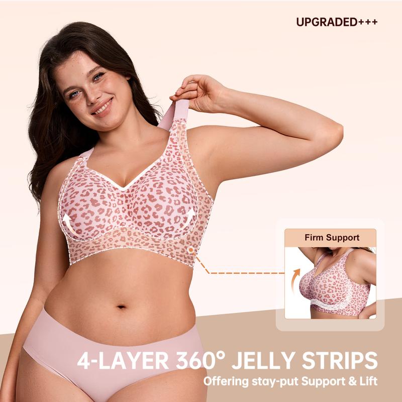OEAK Women’s Wireless Jelly Bra