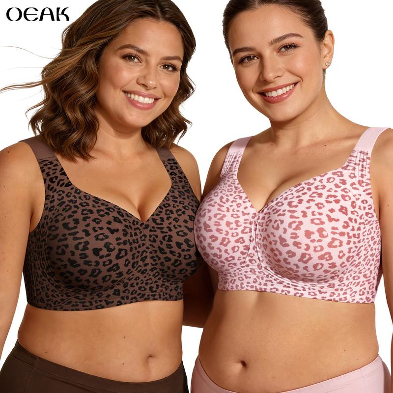 OEAK Women’s Wireless Jelly Bra