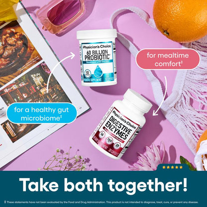 Physician’s Choice Digestive Enzymes | Gut Health Support